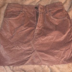 Pink Topshop mini skirt